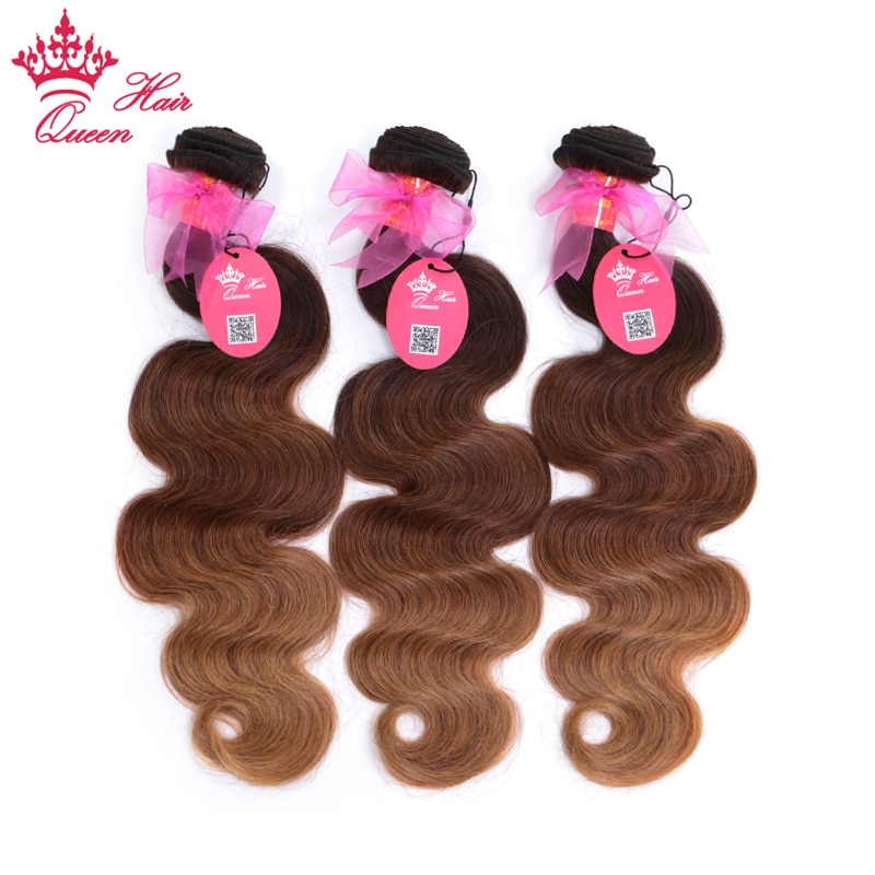 Queen Hair Products Ombre Brazilian Hair Body Wave..